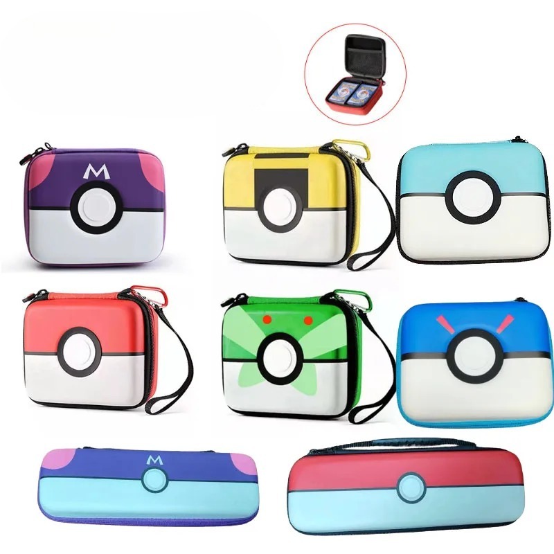 Gaming Accessories Box - Pokémon Oyun Kartı Saklama Çantası Sevimli