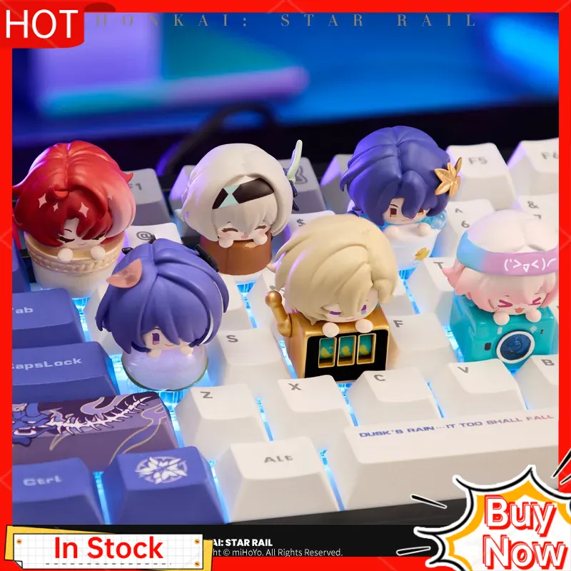 Gaming Accessories Keyboards - Mihoyo Honkai Star Rail Anime Figürü