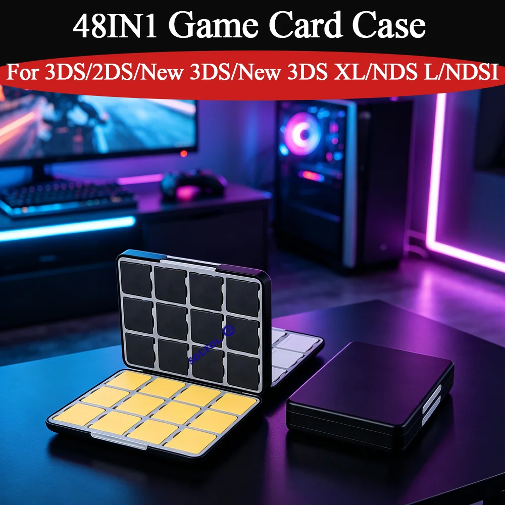 Gaming Accessories Box - 2026 yeni 3DS için 48IN1 taşınabilir