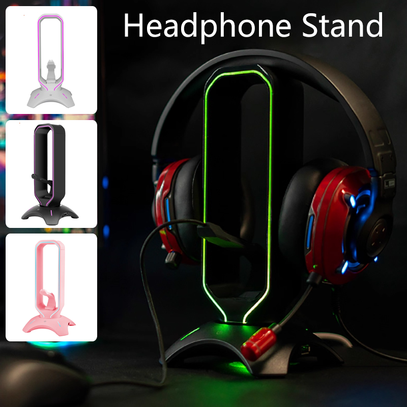 Headset Stand Rgb - RGB Oyun Kulaklığı Standı, Mouse Bungee