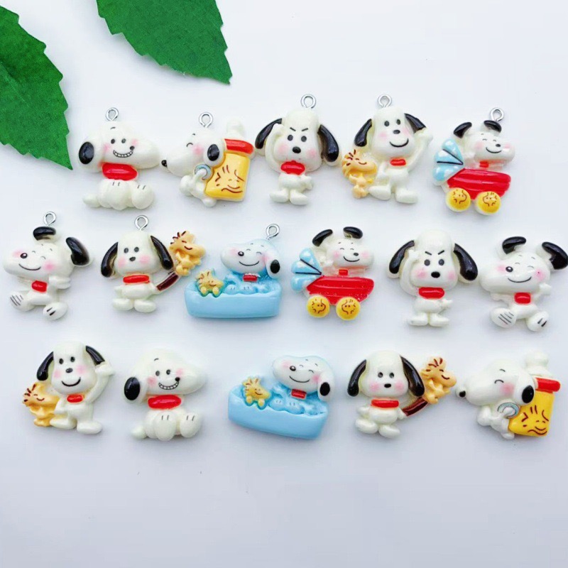 Gaming Accessories Gifts - 12 adet reçine karikatür köpek kolye