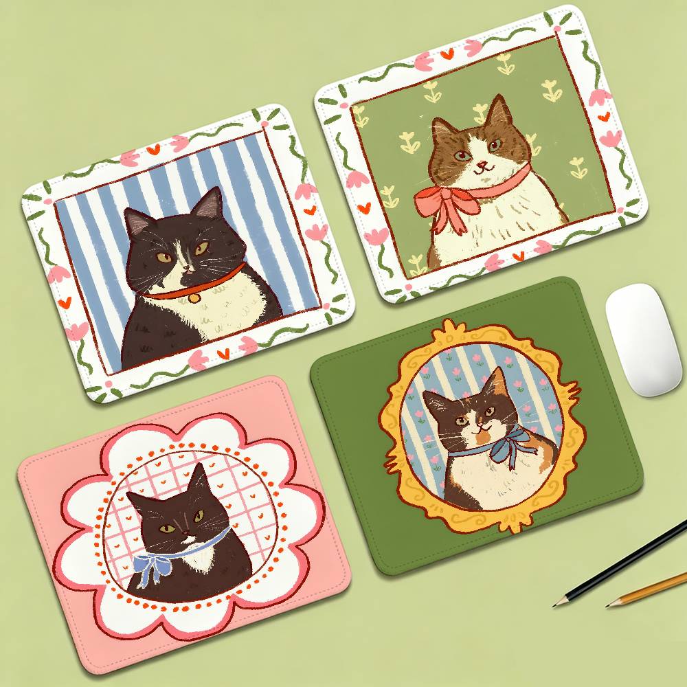 Gaming Accessories Photo - Sevimli karikatür kedi portre fotoğraf çerçevesi