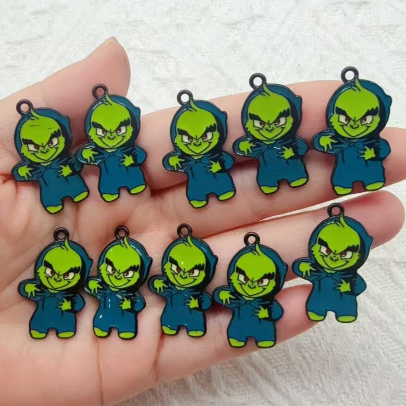 Gaming Accessories Gifts - 10 adet alaşımlı yağlı boyalı çizgi