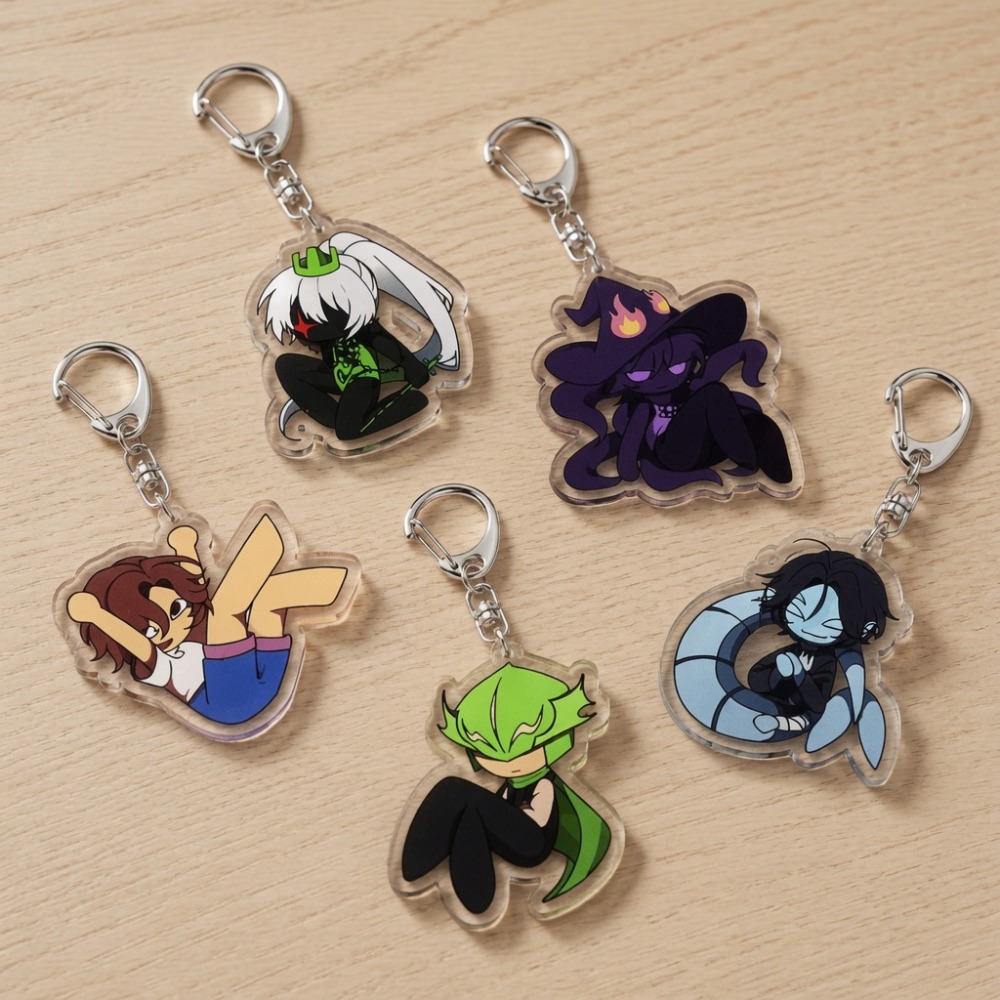 Gaming Accessories Wholesale - Sevimli Karikatür Chibi Anahtarlıklar Aksesuarları Çanta