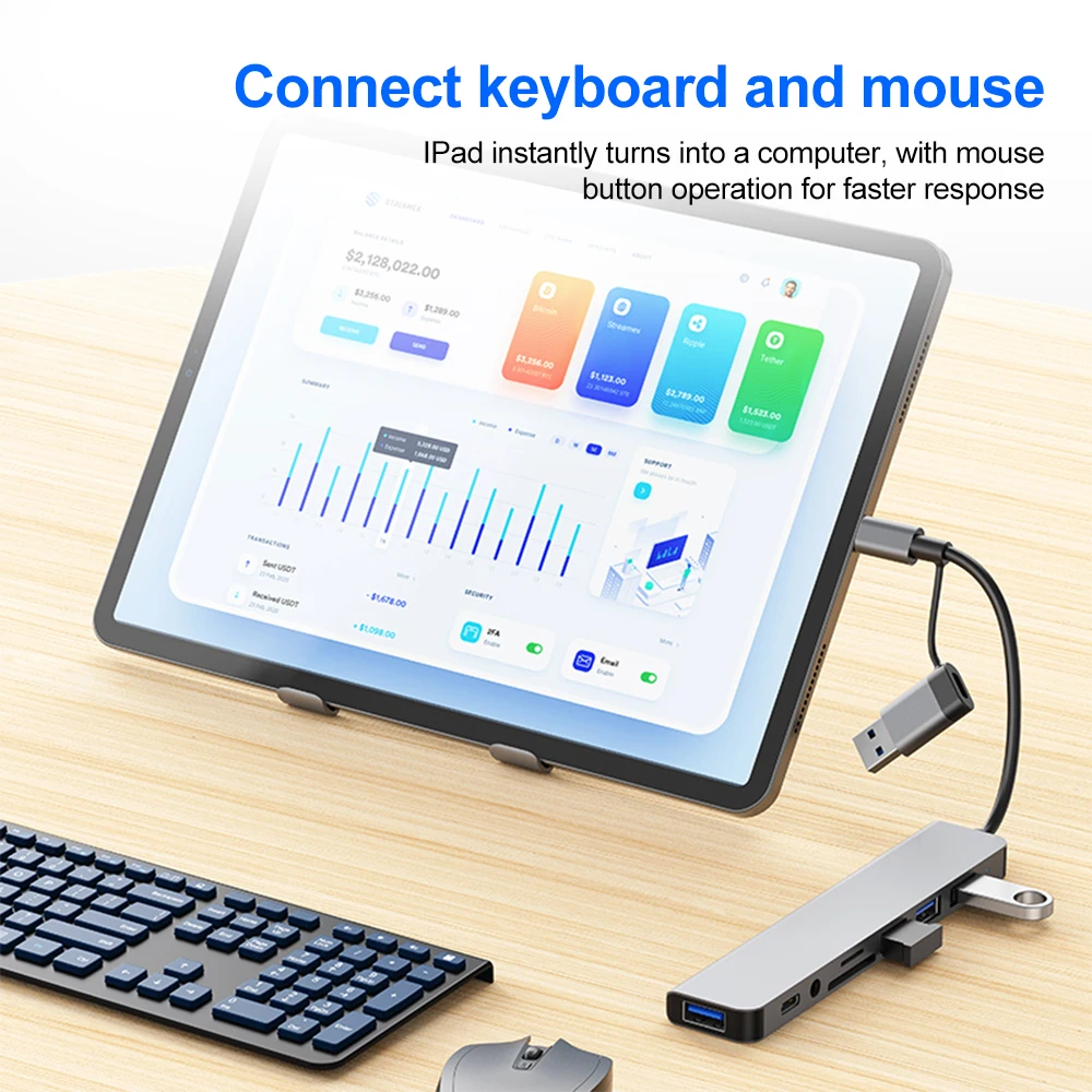 5Gbps USB 3.0 HUB USB C HUB US - Gaming Accessories Girly incelemesi ve fiyatı