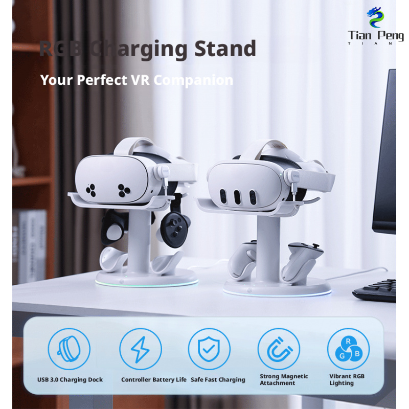 Meta Quest 3/3S VR Kulaklık Ko - Headset Stand Rgb incelemesi ve fiyatı