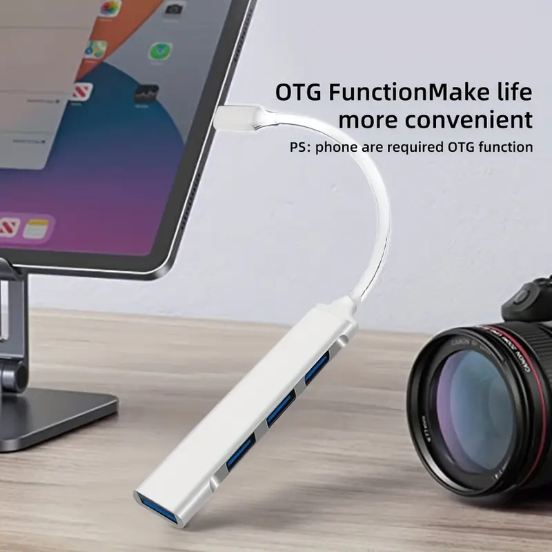 4-Port Çoklu Bölücü Tip C Hub  - Gaming Accessories Girly incelemesi ve fiyatı