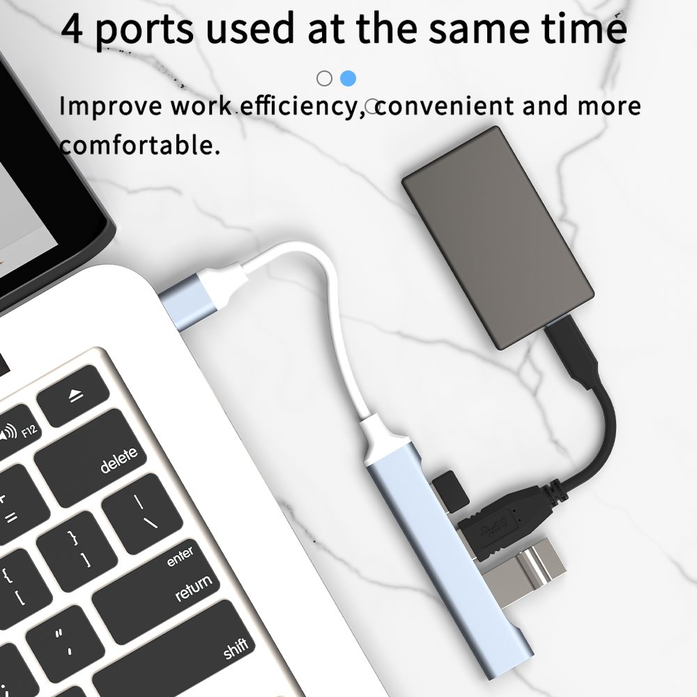 USB C HUB 3.0 Tip C 3.1 3/4 Ba - Gaming Accessories Girly incelemesi ve fiyatı