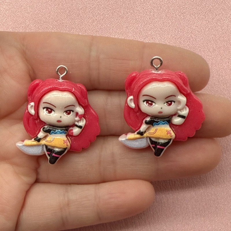 10 adet reçine karikatür kolye - Gaming Accessories Gifts incelemesi ve fiyatı