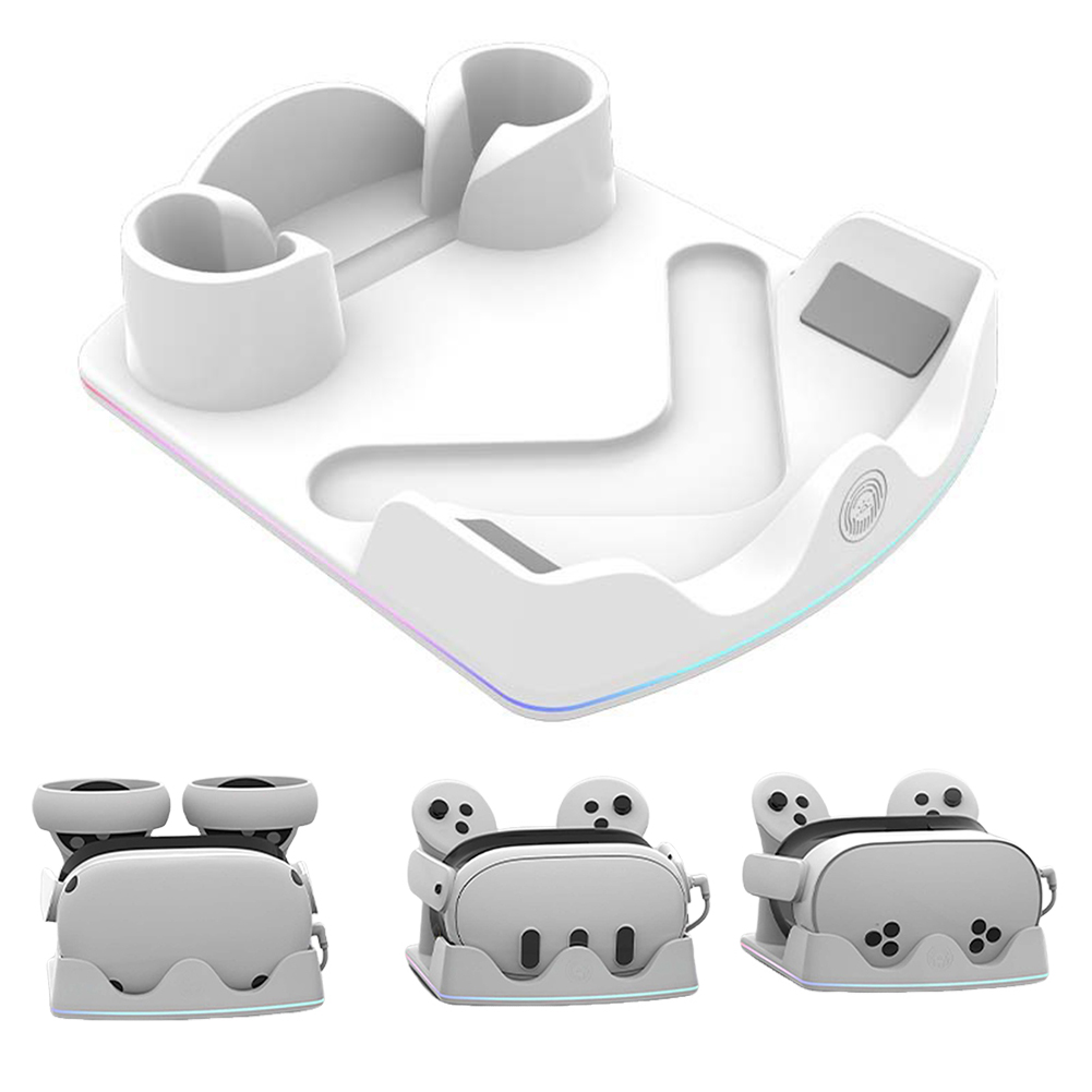 Meta Quest 3S VR Şarj İstasyon - Headset Stand Rgb incelemesi ve fiyatı
