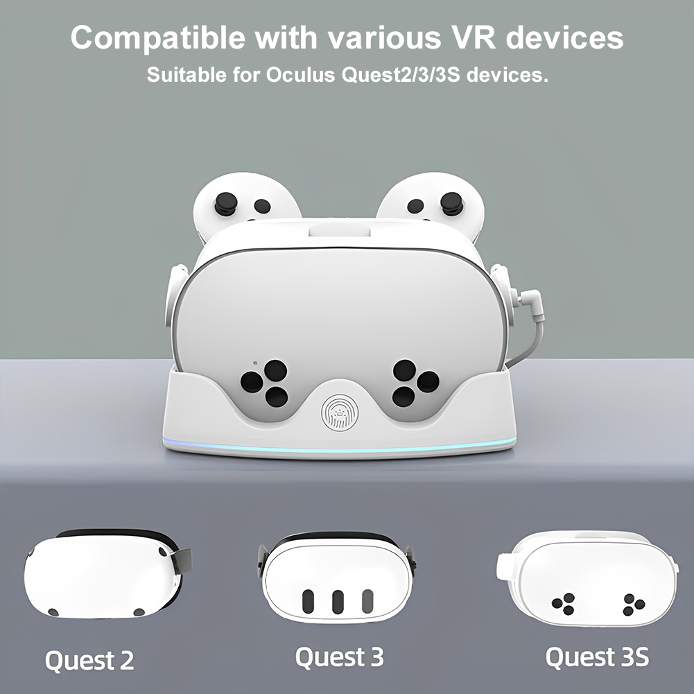 Meta Quest 3S VR Şarj İstasyon - Headset Stand Rgb incelemesi ve fiyatı