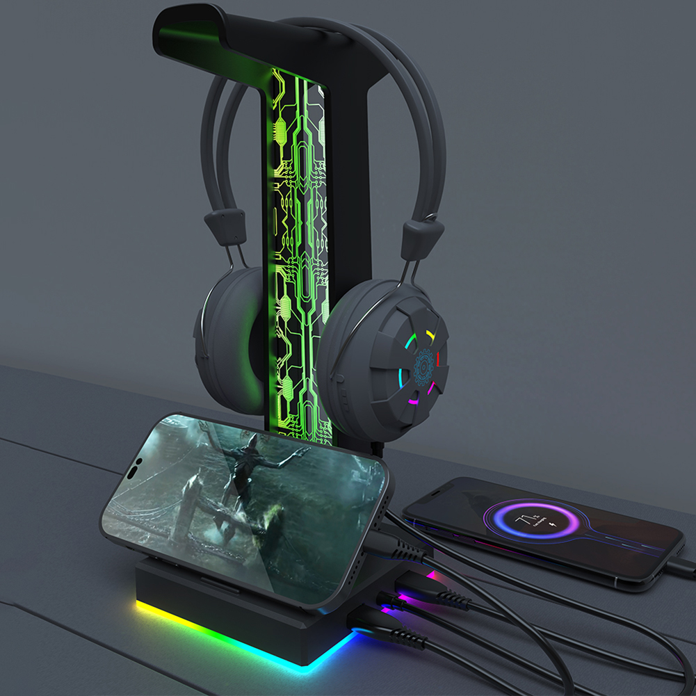 RGB Kulaklık Standı 10 Aydınla - Headset Stand Rgb incelemesi ve fiyatı