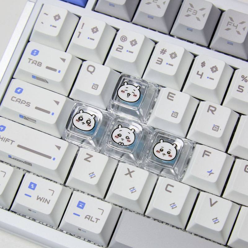 Chiikawa 4 Adet El Yapımı Şeff - Gaming Accessories Decor incelemesi ve fiyatı