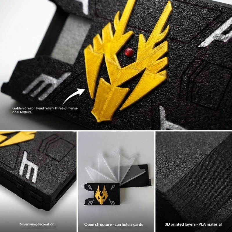 Kamen Rider Ryuki 3D Baskılı K - Gaming Accessories Box incelemesi ve fiyatı