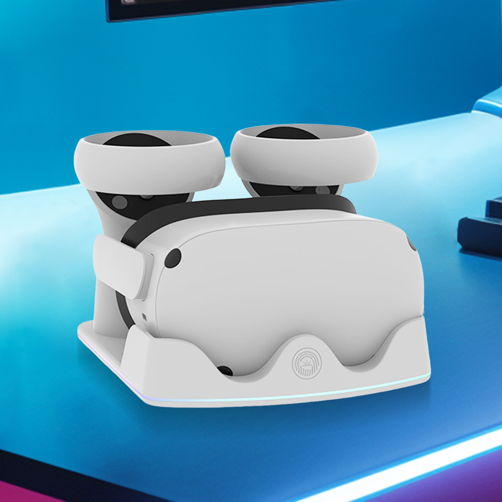 Meta Quest 3S VR Şarj İstasyon - Headset Stand Rgb incelemesi ve fiyatı