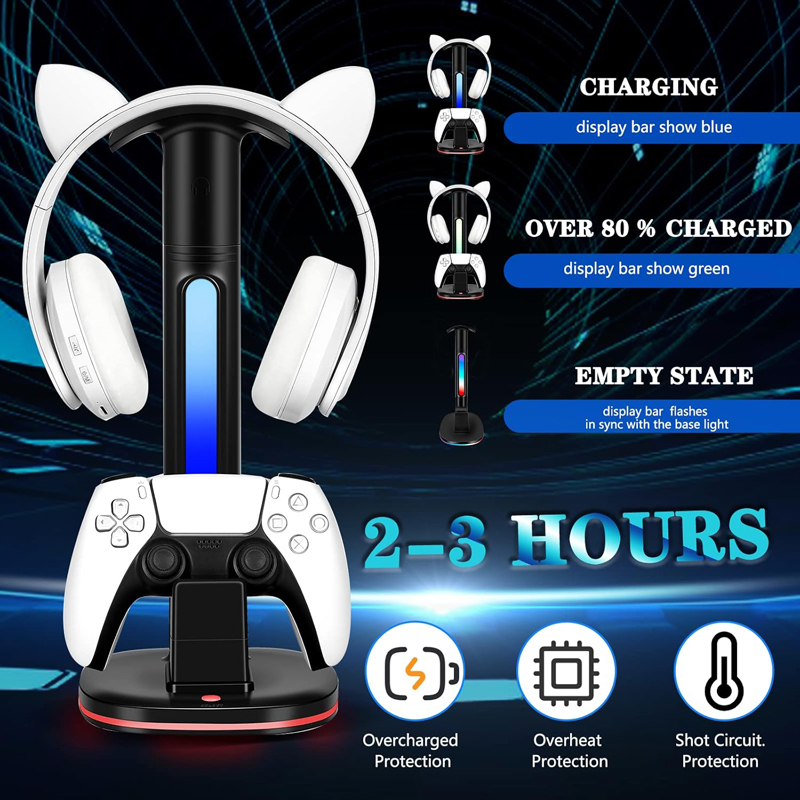 Denetleyici şarj istasyonu W R - Headset Stand Rgb incelemesi ve fiyatı