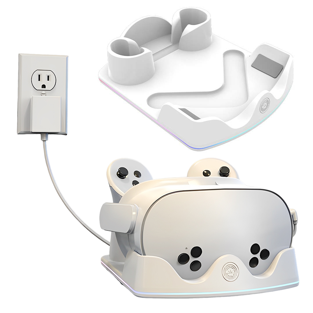 Meta Quest 3S VR Şarj İstasyon - Headset Stand Rgb incelemesi ve fiyatı