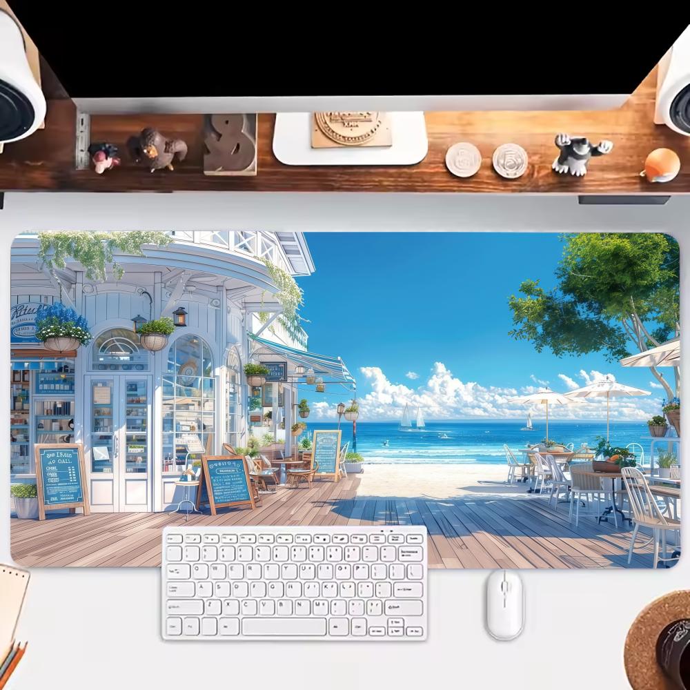 Seaside Market Mouse Pad Büyük - Gaming Accessories Store incelemesi ve fiyatı