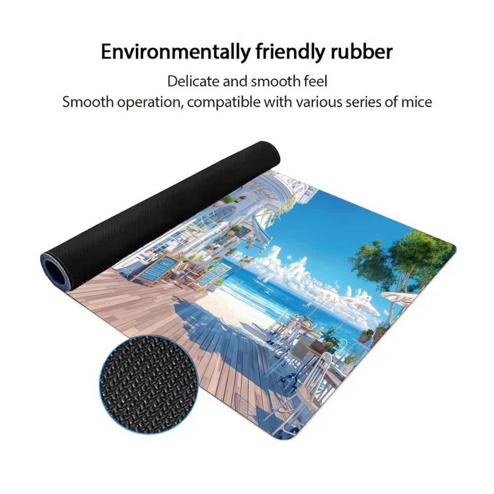 Seaside Market Mouse Pad Büyük - Gaming Accessories Store incelemesi ve fiyatı