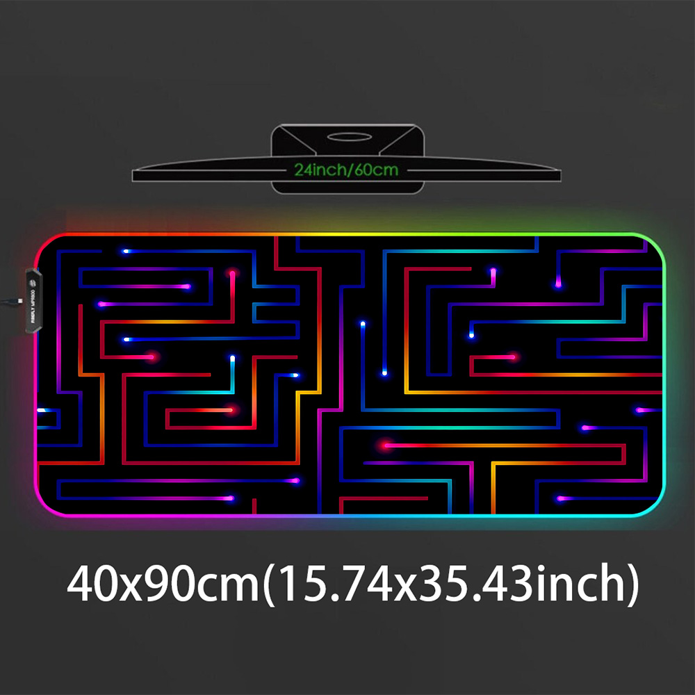 Xxl Mouse Pad 900x400 Neon Dev - Gaming Accessories For Pc Setup incelemesi ve fiyatı
